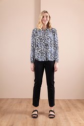 Ruffle Collar Blouse