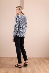 Ruffle Collar Blouse