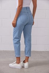 Cici Stripe Jean