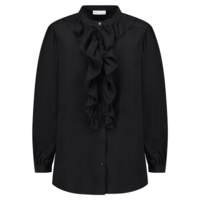 Jade Ruffle Front Blouse
