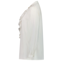 Jade Ruffle Front Blouse