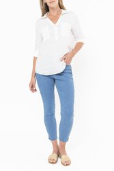 Placket Front Shirt