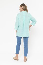 Ruffle Hem Shirt