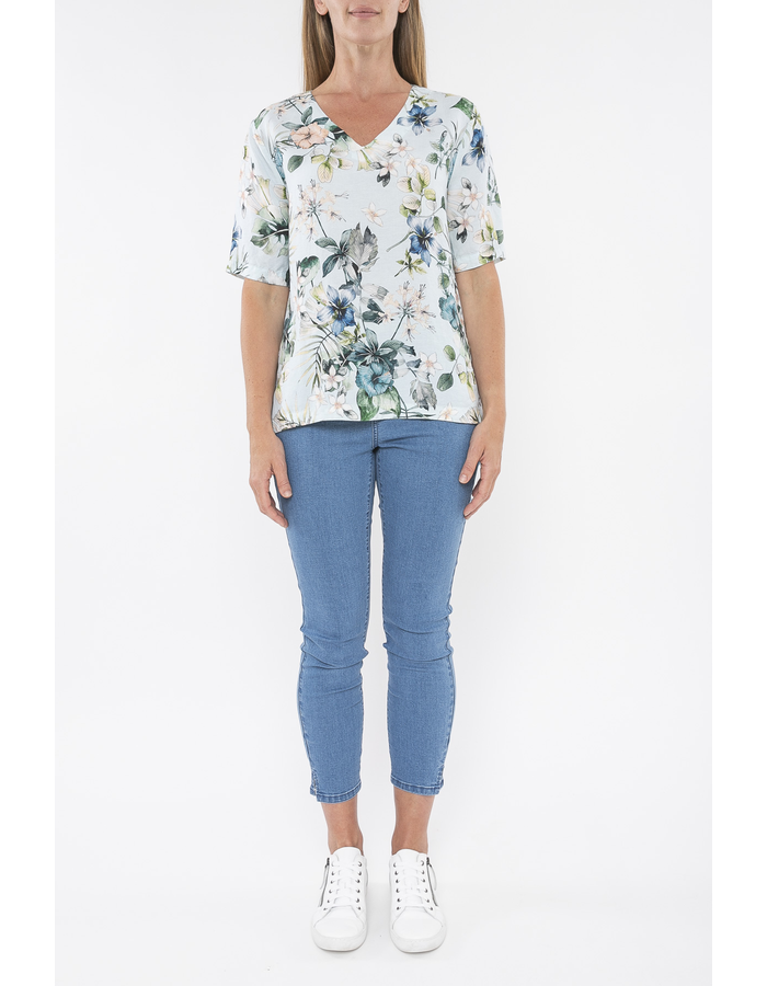 Watercolour Garden Women's Top