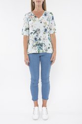 Watercolour Garden Top