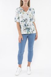 Watercolour Garden Top
