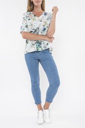 Watercolour Garden Top