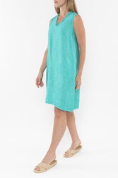 Ruffle V Neck Dress