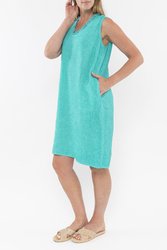 Ruffle V Neck Dress