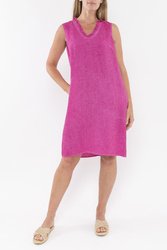 Ruffle V Neck Dress