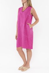 Ruffle V Neck Dress