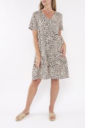 Animal Spot Dress