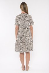Animal Spot Dress