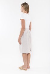 Stripe Linen Skirt
