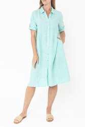Button Thru Shirt Dress