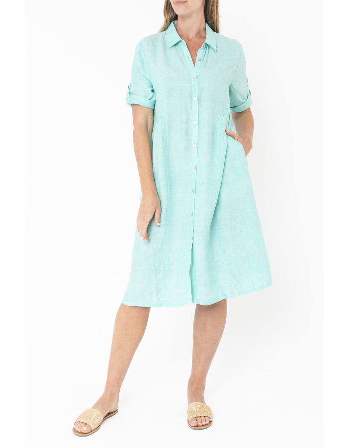 Button Thru Shirt Dress
