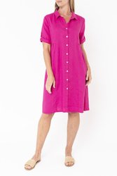 Button Thru Shirt Dress
