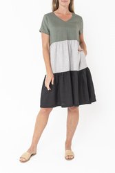 Colour Block Dress