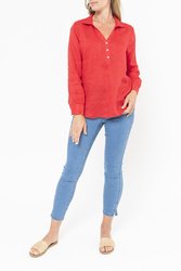 Placket Front Shirt