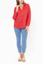 Placket Front Shirt