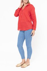 Placket Front Shirt
