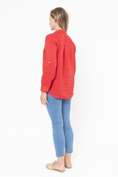 Placket Front Shirt