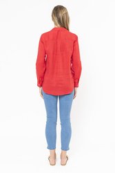 Placket Front Shirt