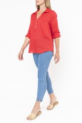 Placket Front Shirt