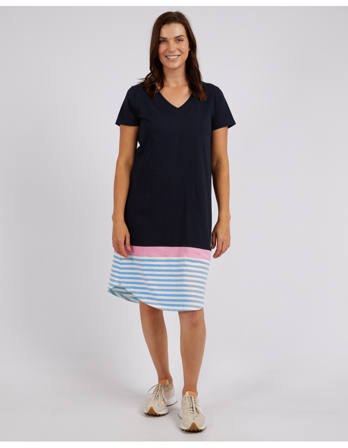 Draw The Line Tee Dress