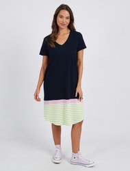 Draw The Line Tee Dress
