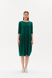 3/4 Sleeve Diagonal Dress