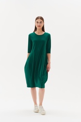 3/4 Sleeve Diagonal Dress
