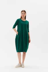 3/4 Sleeve Diagonal Dress