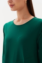 3/4 Sleeve Diagonal Dress