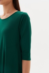 3/4 Sleeve Diagonal Dress