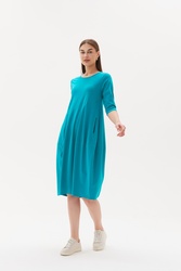 3/4 Sleeve Diagonal Dress