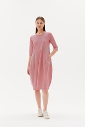 3/4 Slv St Diagonal Dress