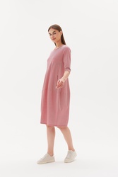 3/4 Slv St Diagonal Dress