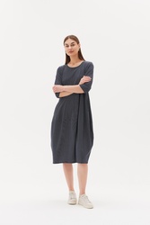 3/4 Slv St Diagonal Dress