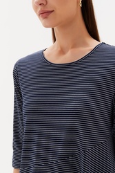 3/4 Slv St Diagonal Dress