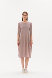 3/4 Slv St Diagonal Dress