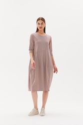 3/4 Slv St Diagonal Dress