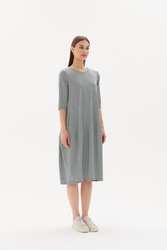 3/4 Slv St Diagonal Dress