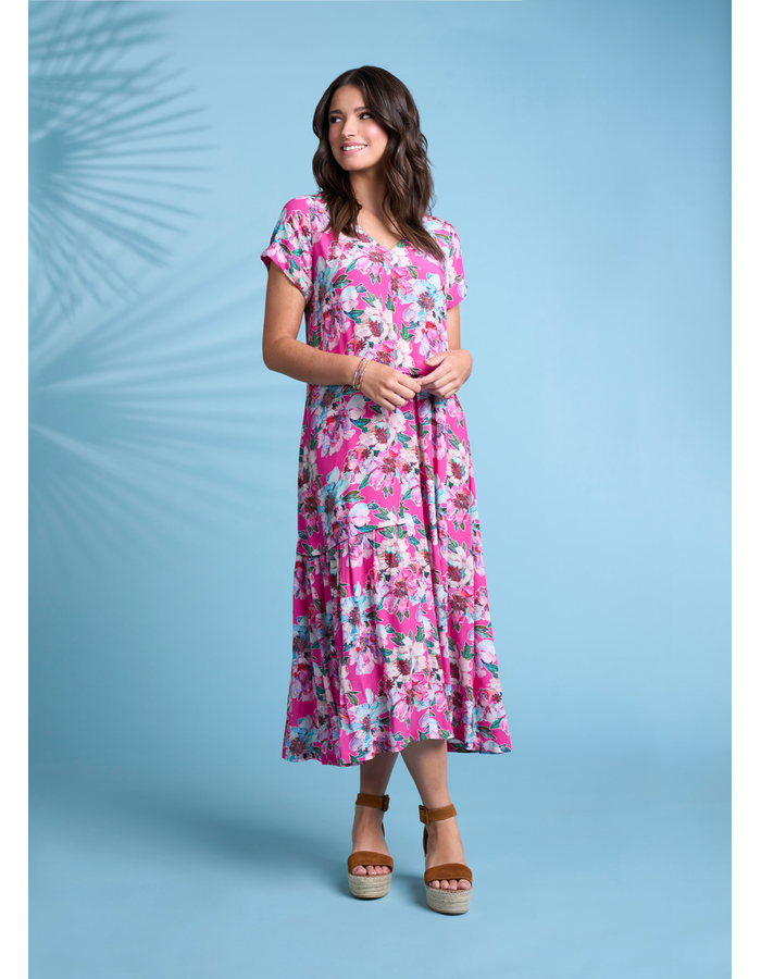 Ashley Bloom Midi Dress