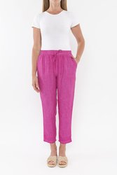 Pigment Dye Linen Pant