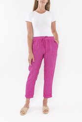 Pigment Dye Linen Pant
