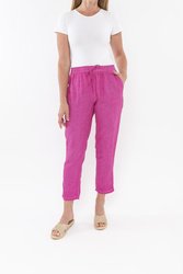 Pigment Dye Linen Pant