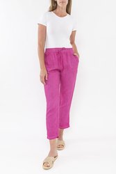 Pigment Dye Linen Pant