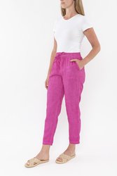 Pigment Dye Linen Pant