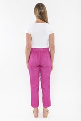 Pigment Dye Linen Pant
